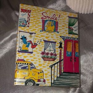 Home Decorative Photo album – Yellow Illustrated Cover